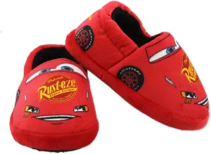 Disney Cars Lightning McQueen Tow Mater Toddler Boys Plush Aline Slippers