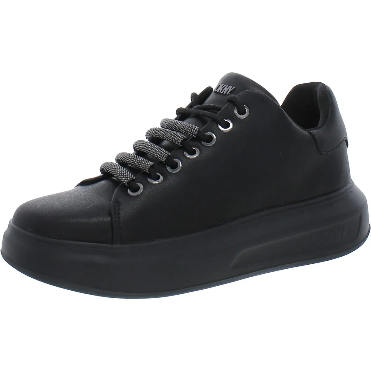 DKNY Womens JEWEL Leather Casual And Fashion Sneakers