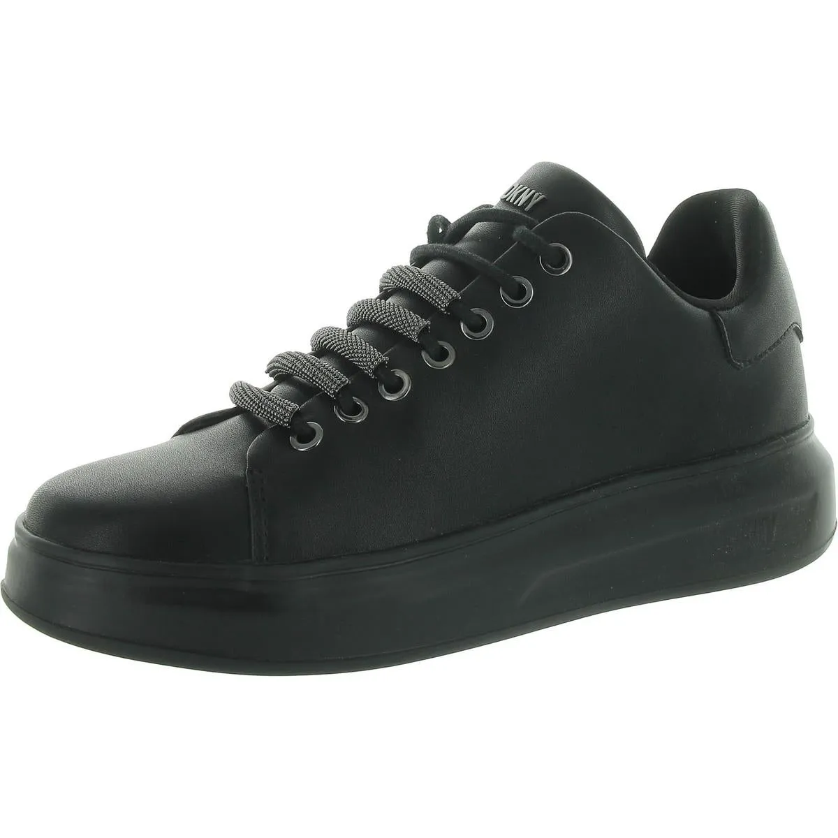 DKNY Womens JEWEL Leather Casual And Fashion Sneakers