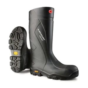 Dunlop Men's Safety Work Boots Purofort   Expander Full with Vibram XSWORK Outsole, Steel Toe, Slip Resistant, CSA Approved, Comfortable | Sizes 6-16