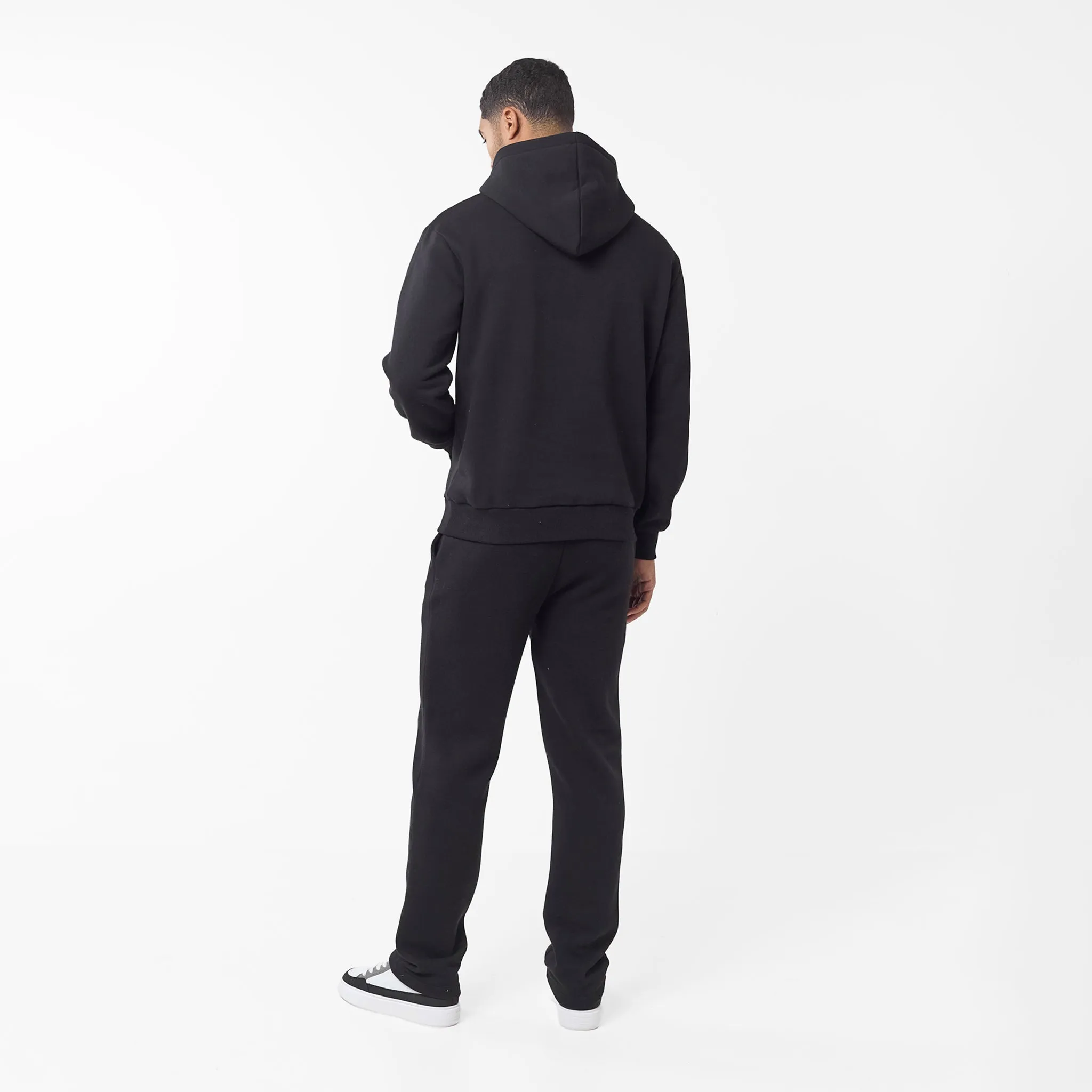 Embroidered Icon Hoodie | Black