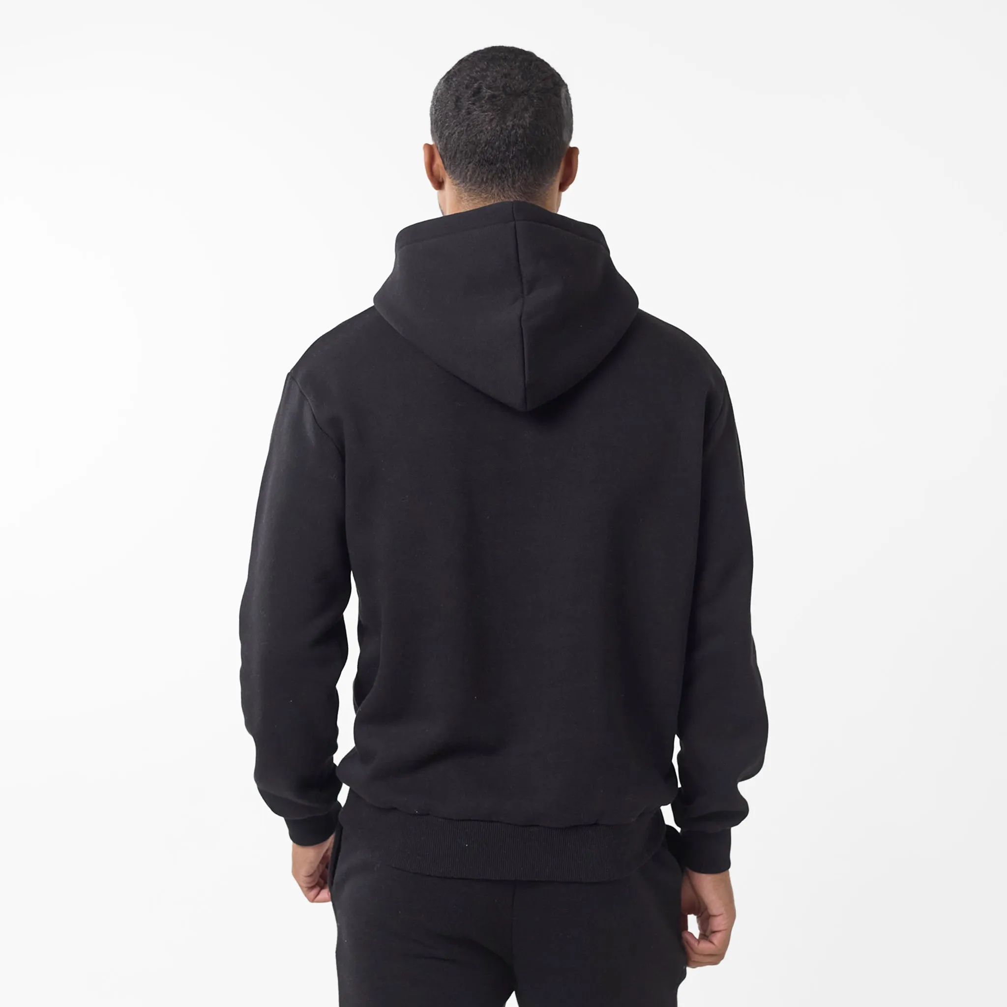 Embroidered Icon Hoodie | Black