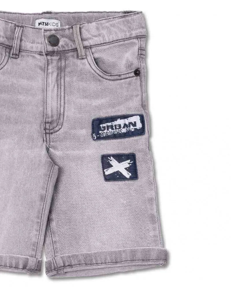 Flat gray Bermuda shorts Urban Activist