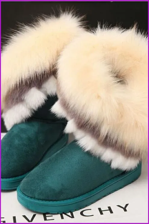 Flats Ankle Snow Boots DF063