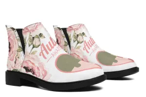 Floral Autism Awareness Neat Vibe Boots