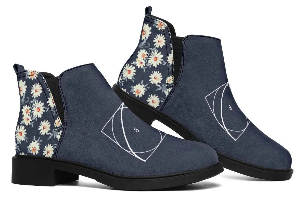 Floral Golden Ratio Neat Vibe Boots