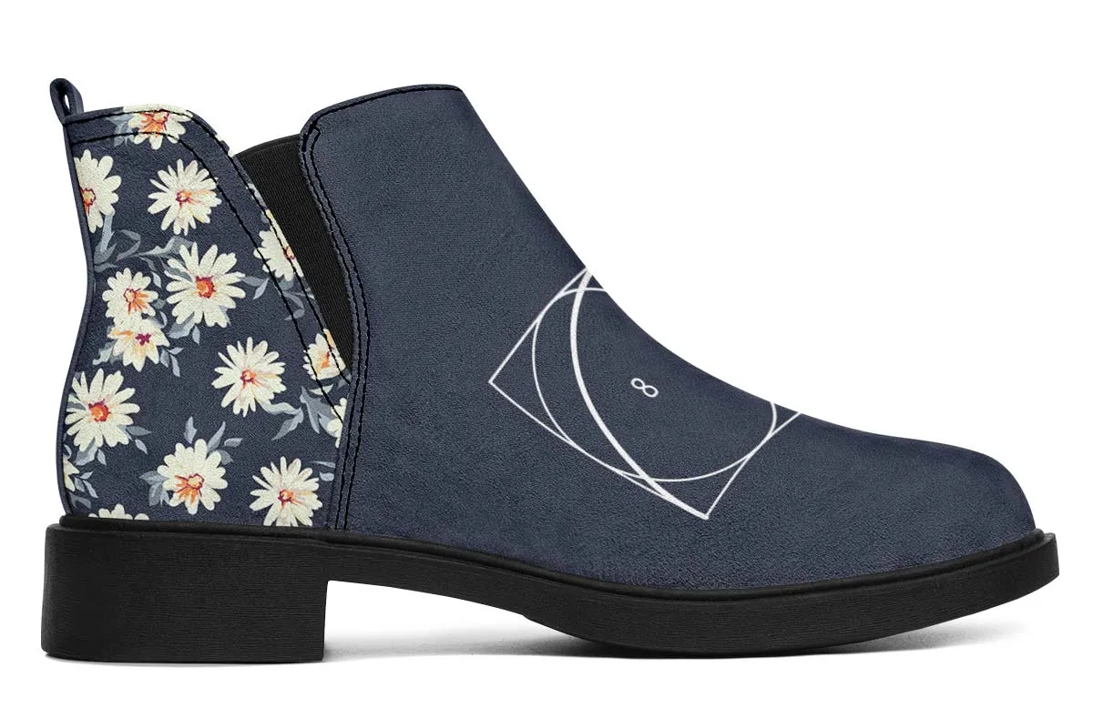 Floral Golden Ratio Neat Vibe Boots