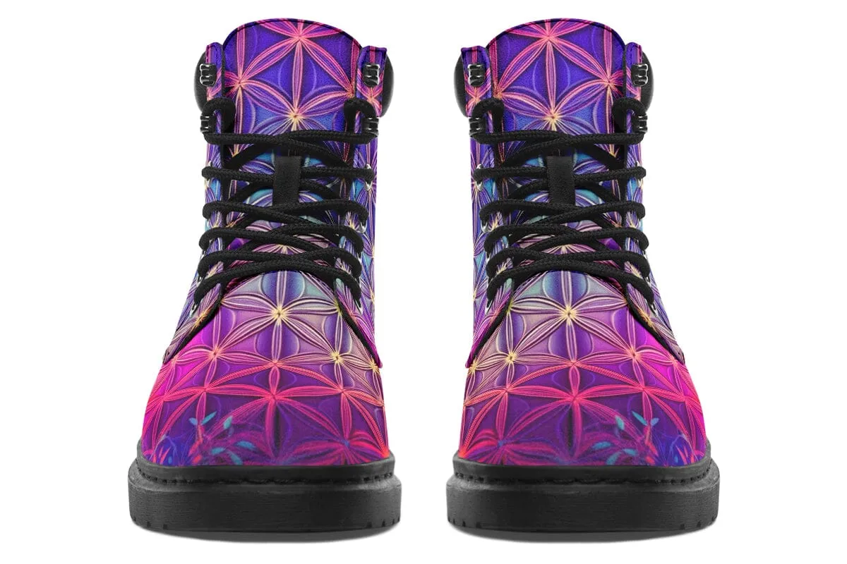 Flower Life Purp Classic Vibe Boots
