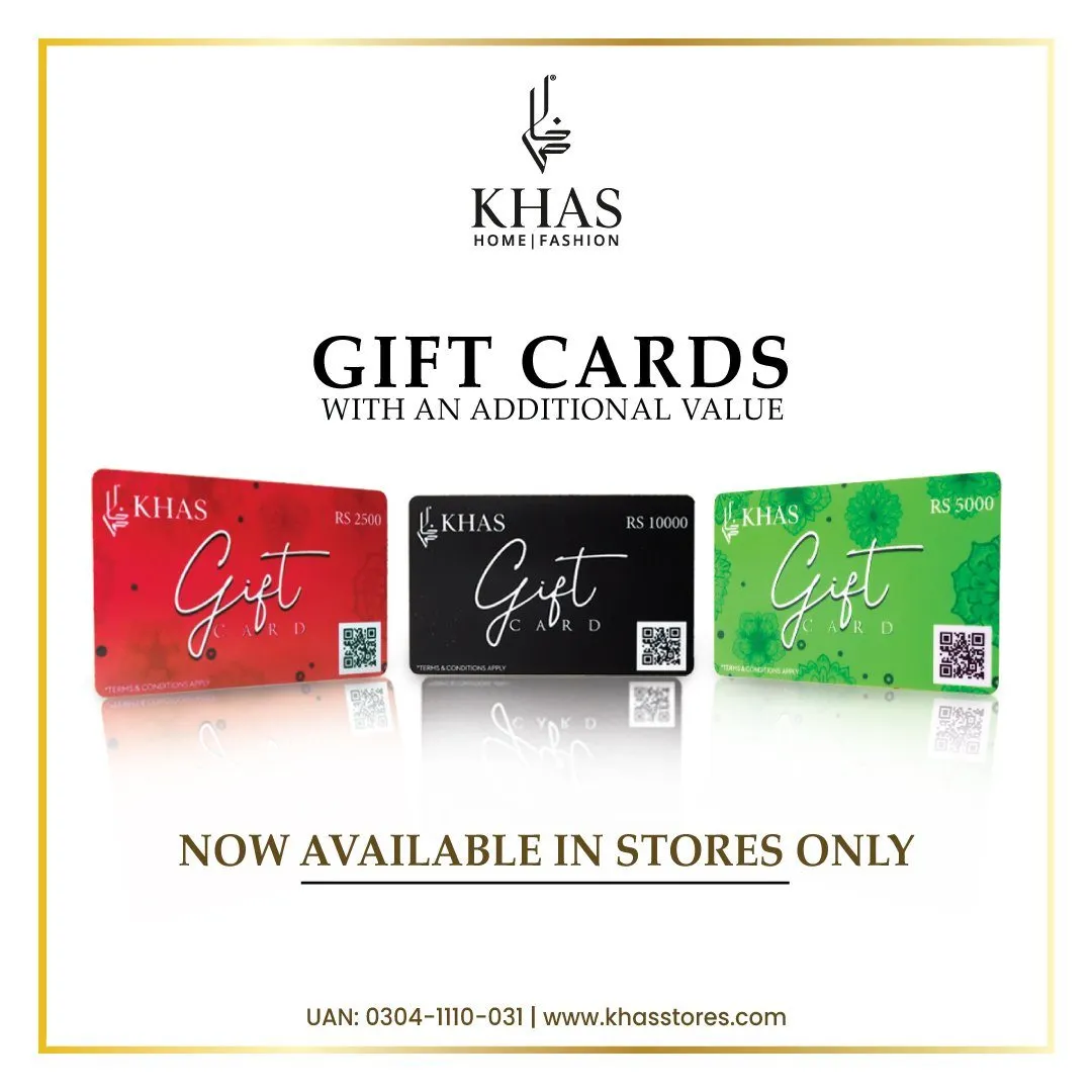 GIFT CARD RS.2500-/