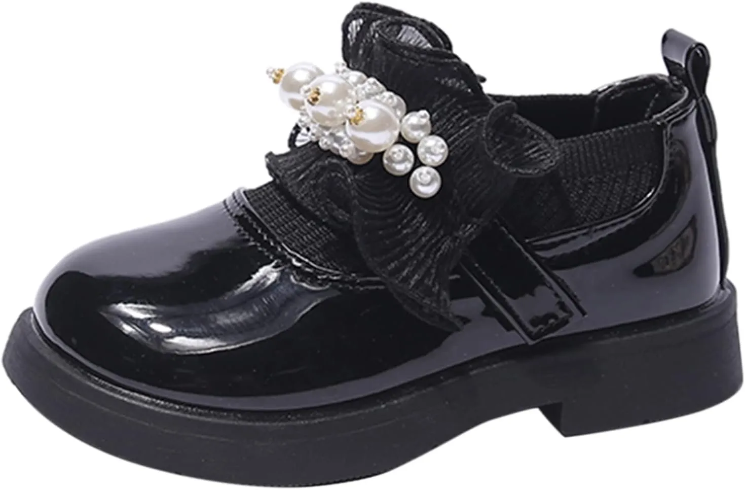Girls Low Heel Shoes PU Dress Shoes Casual Shoes for Wedding Tennis Shoes for Girls Size 6