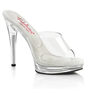 GLORY-501 Clear Competition Posing Heels Fabulicious Shoes