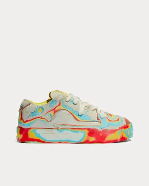 Gobstomper White / Multi Low Top Sneakers