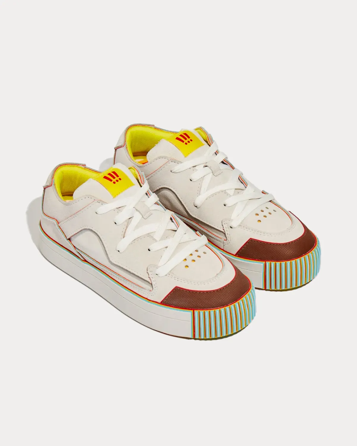 Gobstomper White / Multi Low Top Sneakers
