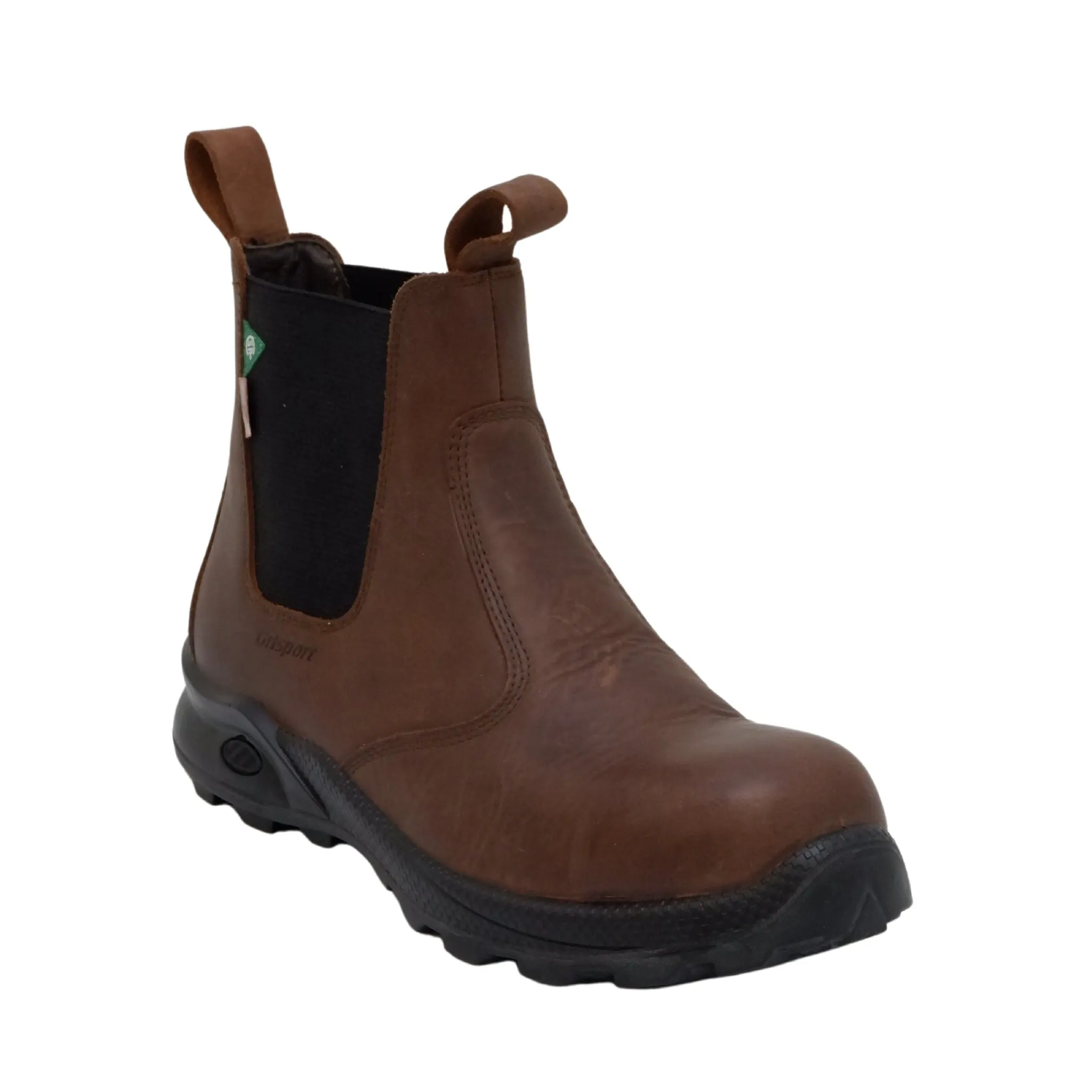 Grisport Men's Caledonia 6" Ultralight Slip-On Safety Work Boots - Composite Toe - CSA/ASTM Approved, Total Grip Sole for High Performance | Sizes 6-14