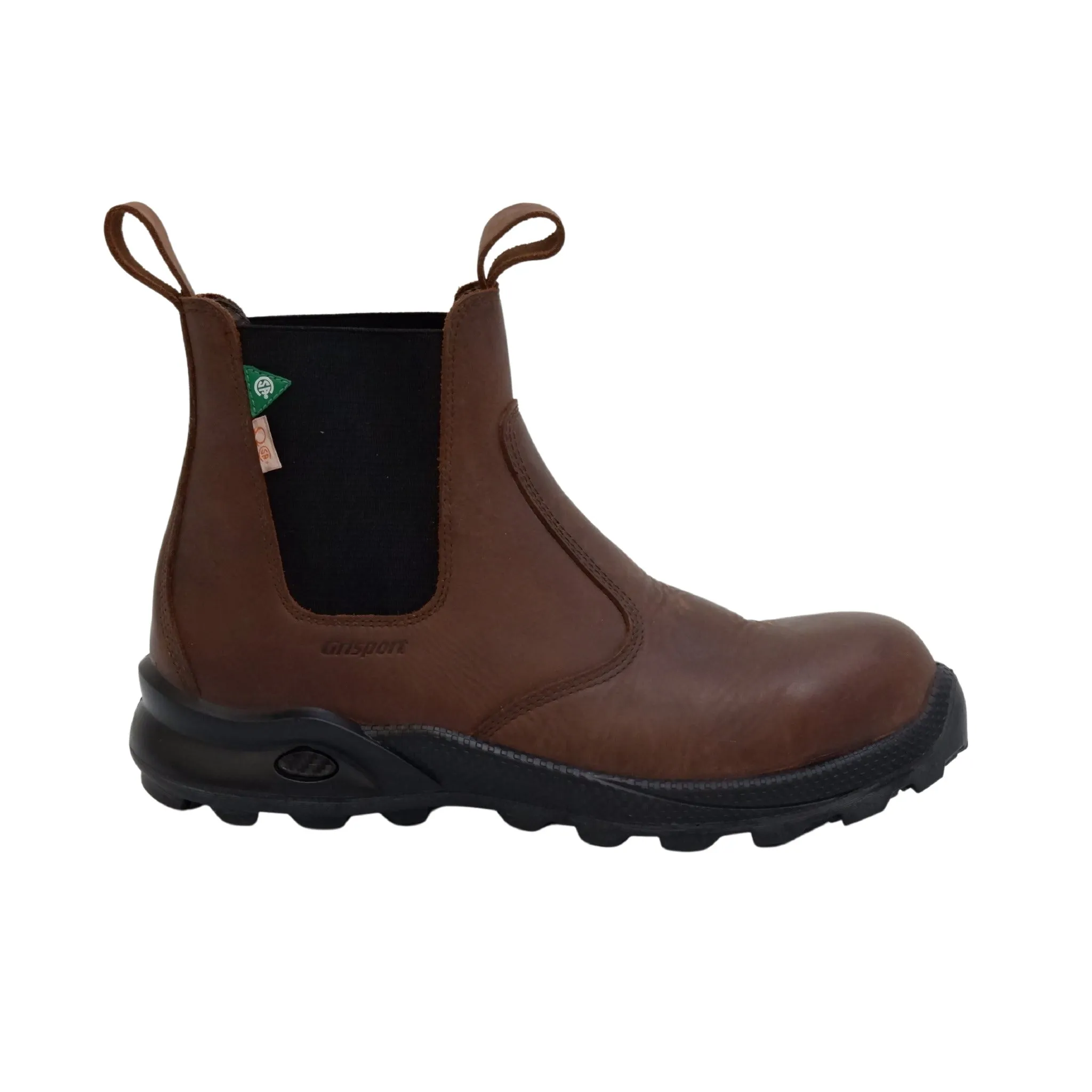 Grisport Men's Caledonia 6" Ultralight Slip-On Safety Work Boots - Composite Toe - CSA/ASTM Approved, Total Grip Sole for High Performance | Sizes 6-14