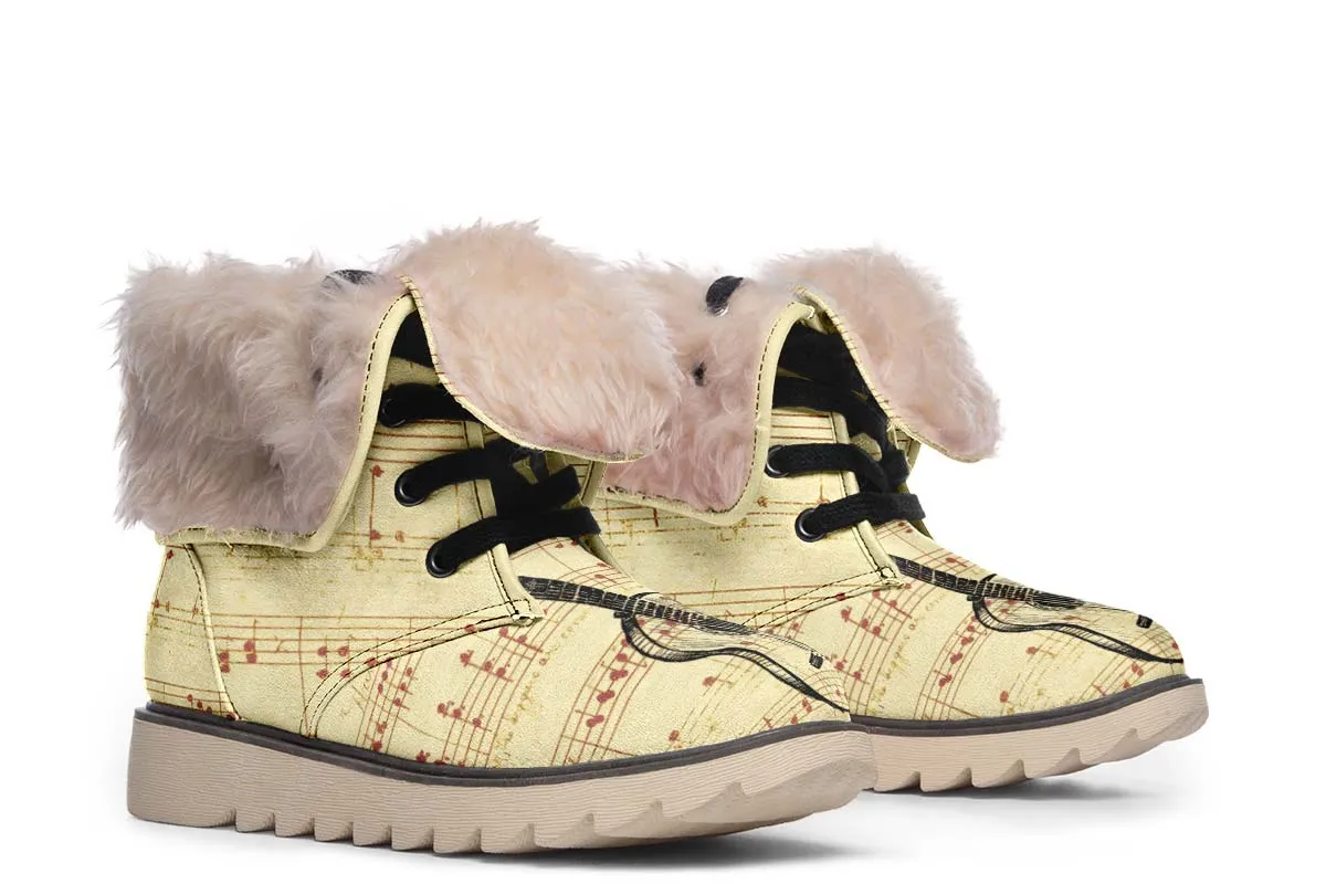 Guitar Sketch Polar Vibe Boots