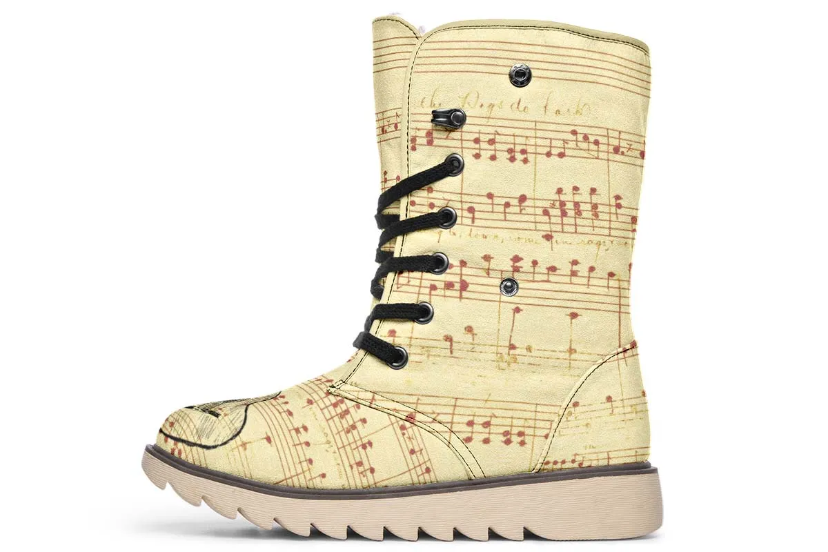 Guitar Sketch Polar Vibe Boots
