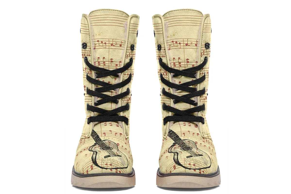 Guitar Sketch Polar Vibe Boots