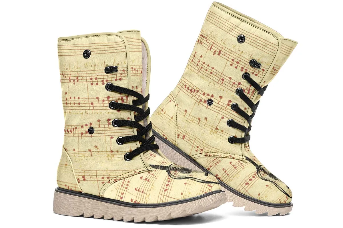 Guitar Sketch Polar Vibe Boots
