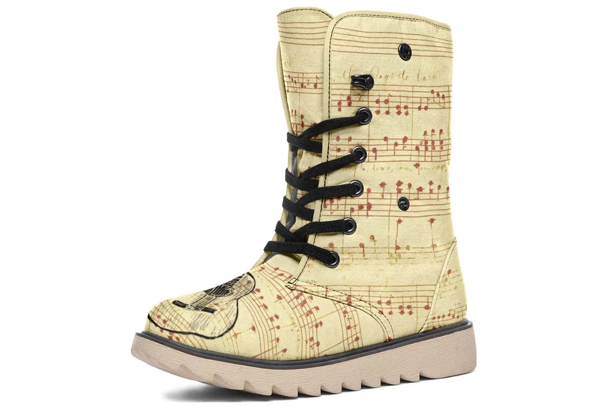 Guitar Sketch Polar Vibe Boots