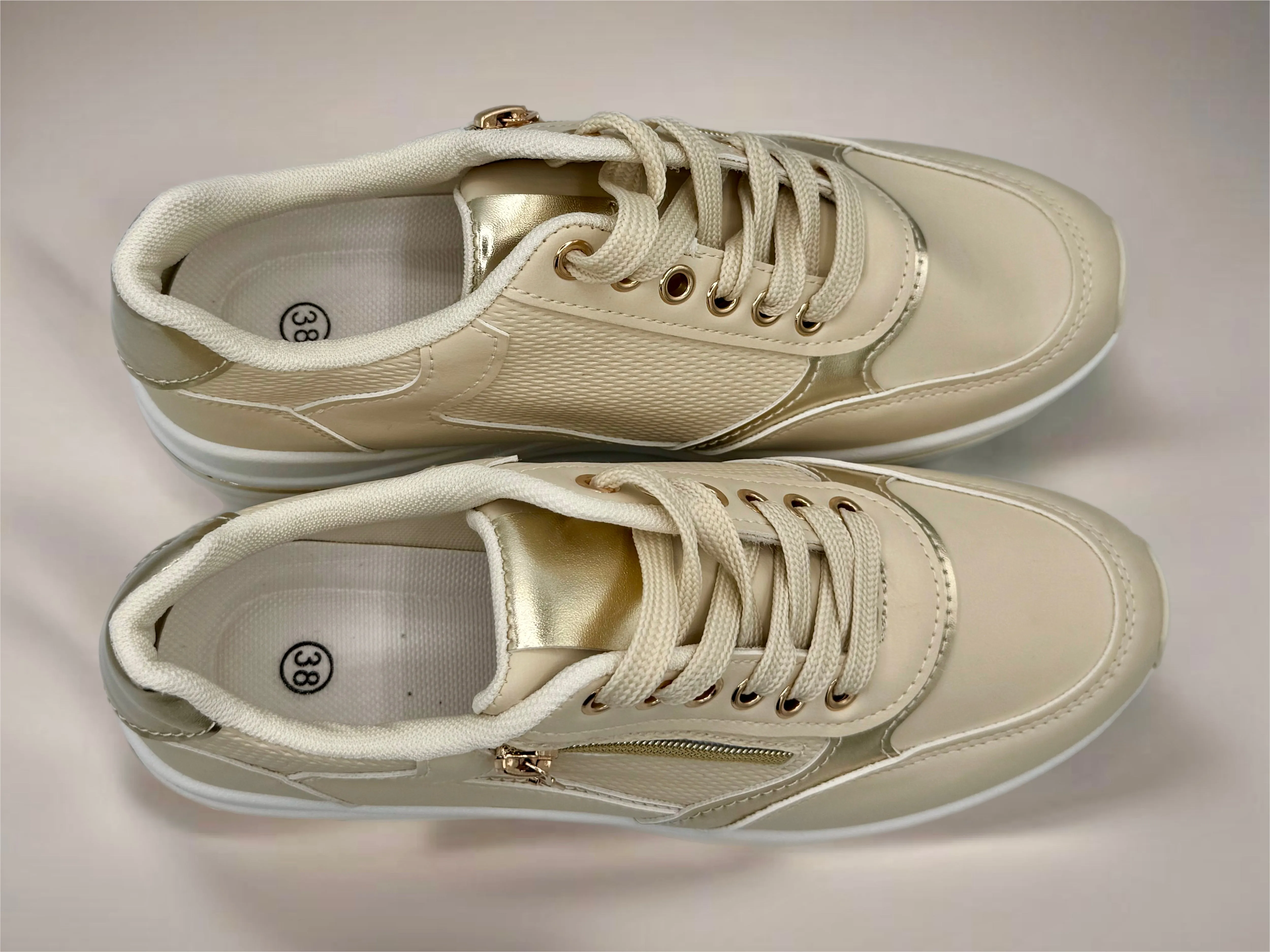josie trainers - beige