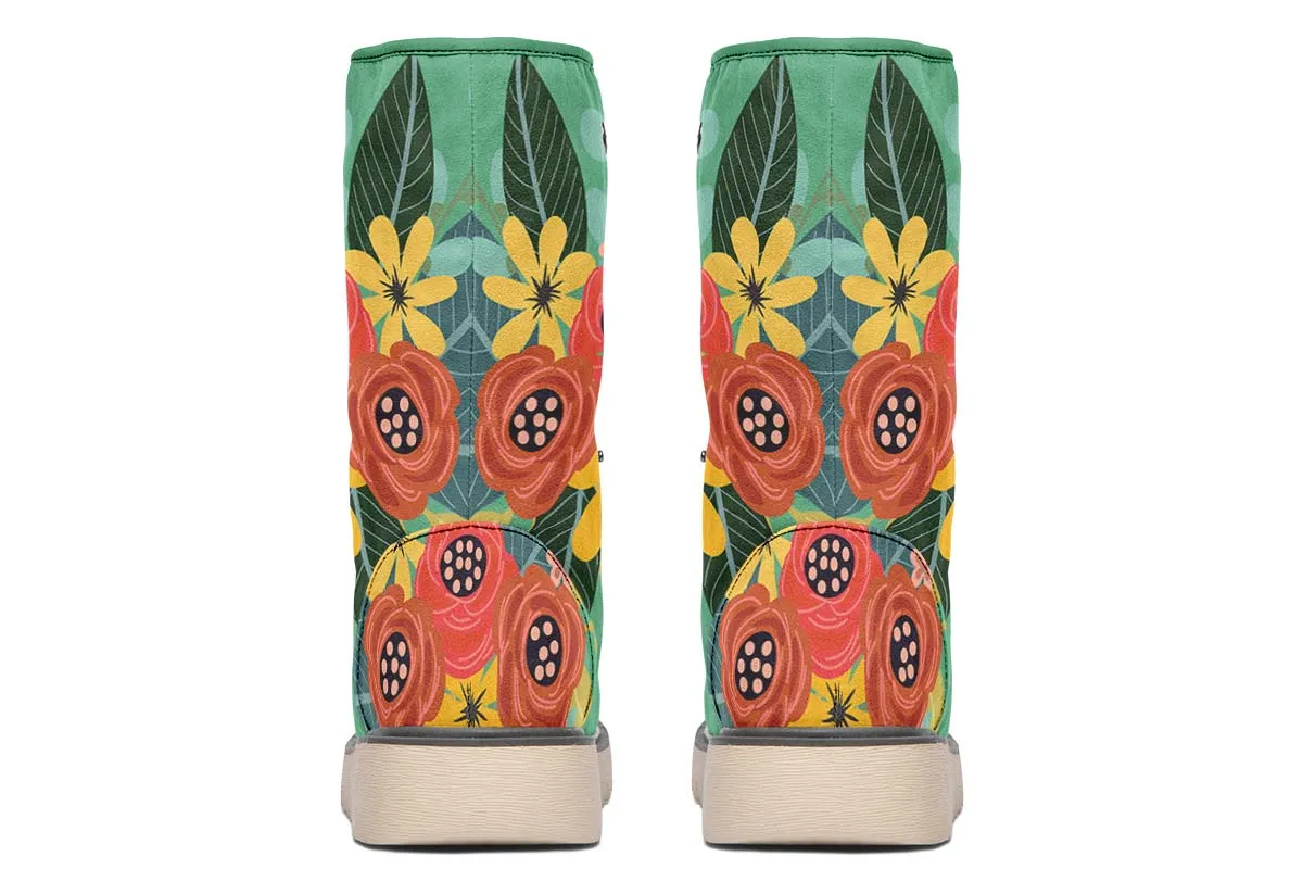 Joyful Black Pug Polar Vibe Boots