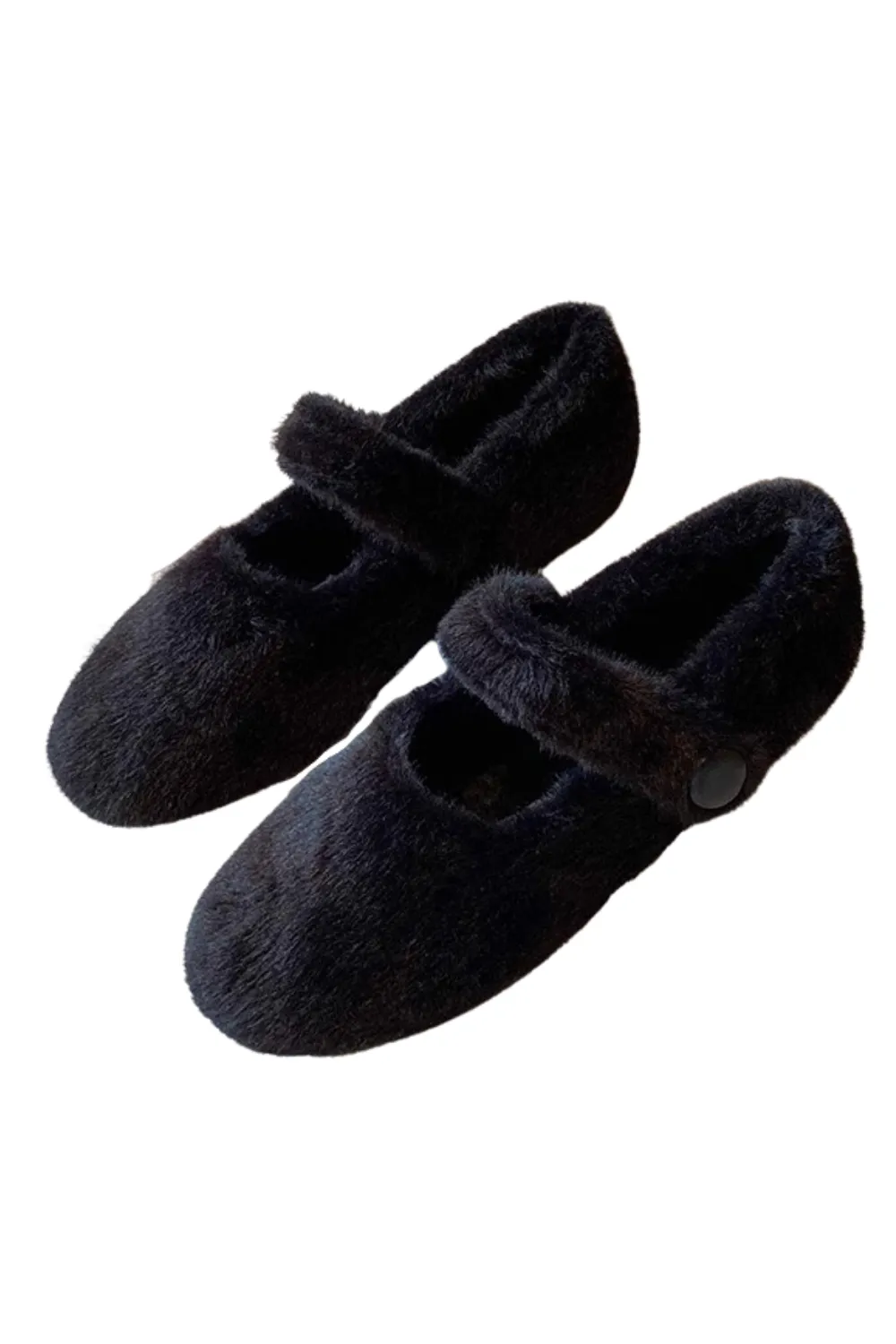 'Julia' Fuzzy Plush Shoes (3 Colors)