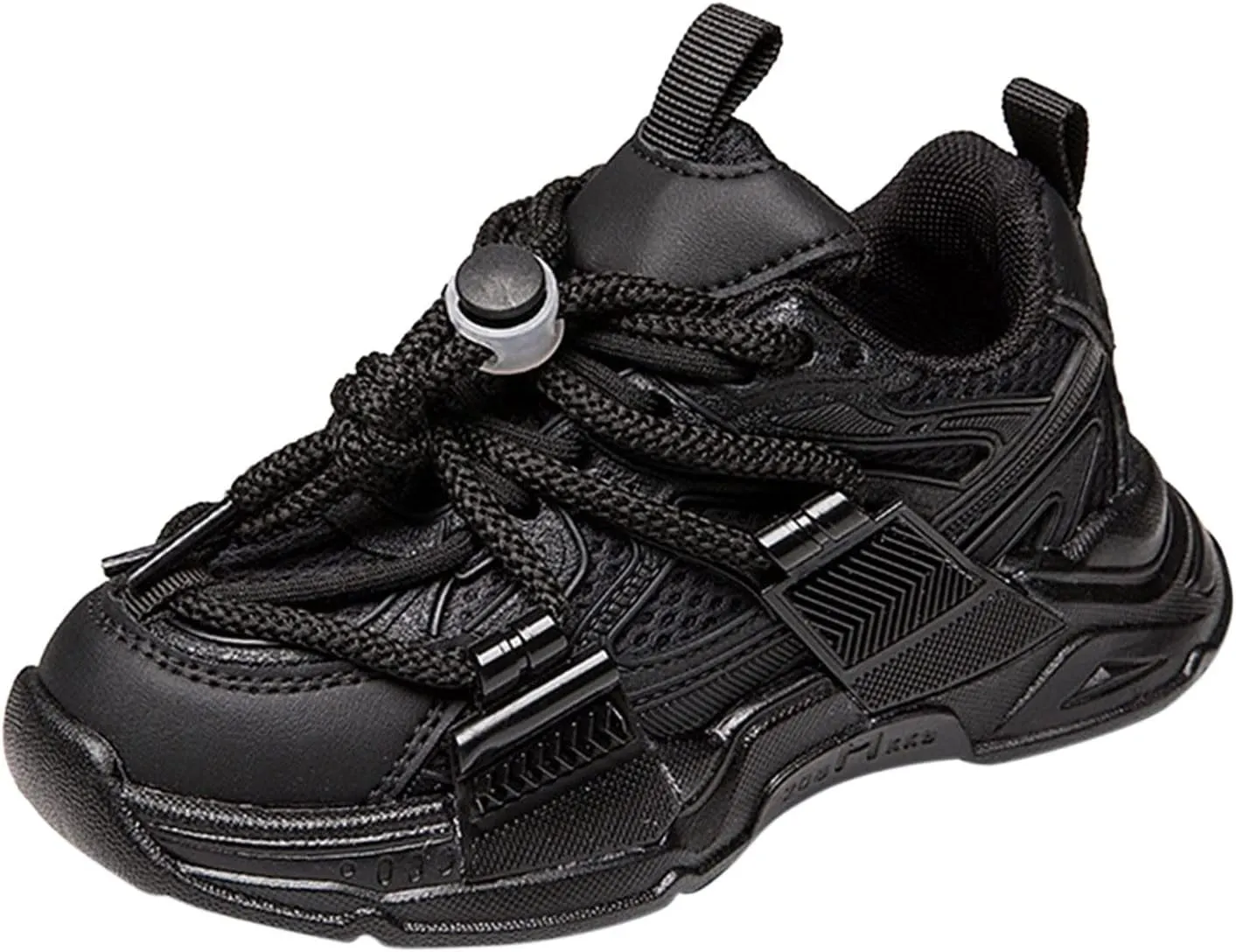 Kids Sneakers Fashion Tennis Shoes Lightweight Comfortable Lace-up Non Slip Breathable Casual Walking Sport Shes Girls