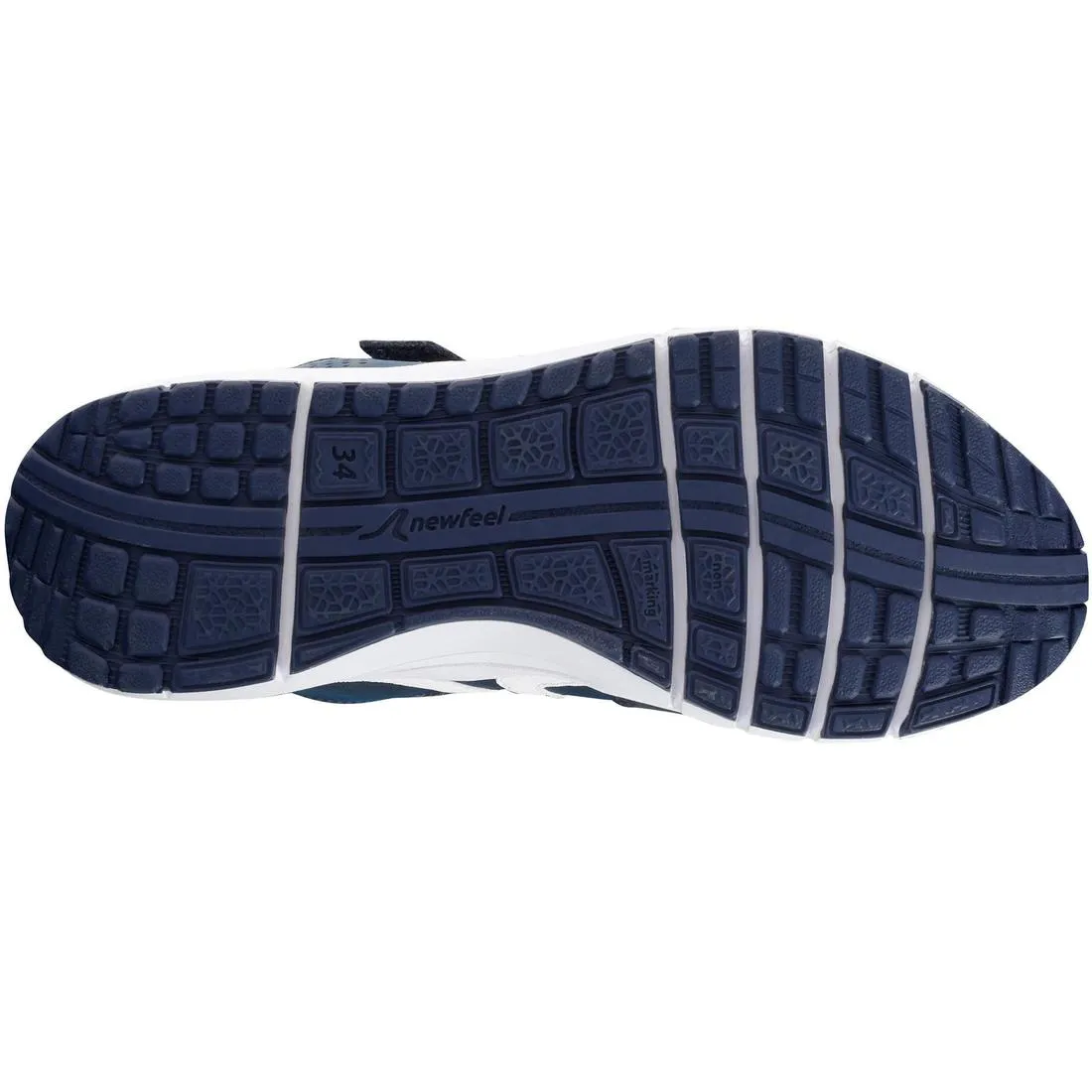Kid's Walking & Sports Shoes - Protect 560 Navy/white