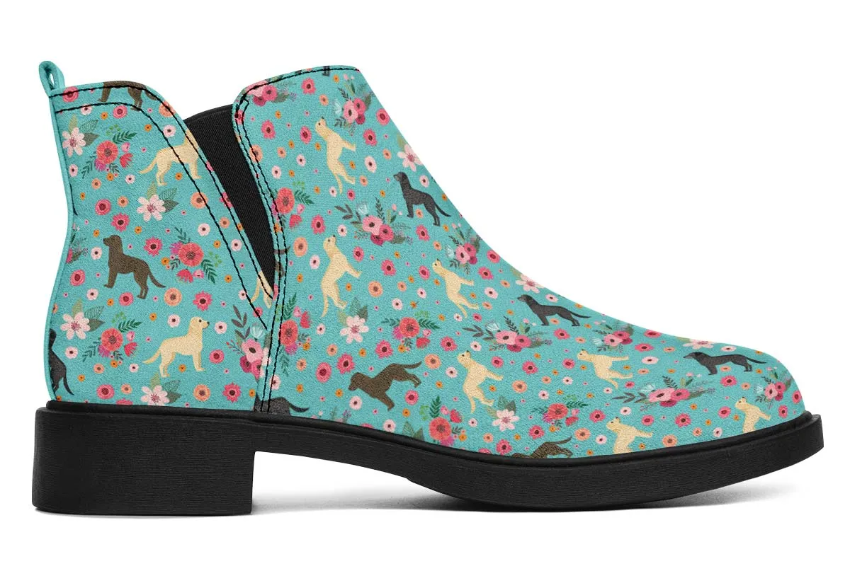 Labrador Retriever Flower Neat Vibe Boots