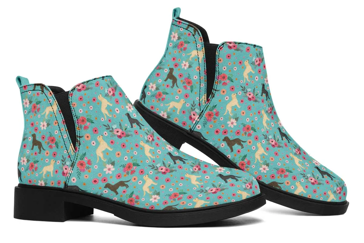 Labrador Retriever Flower Neat Vibe Boots
