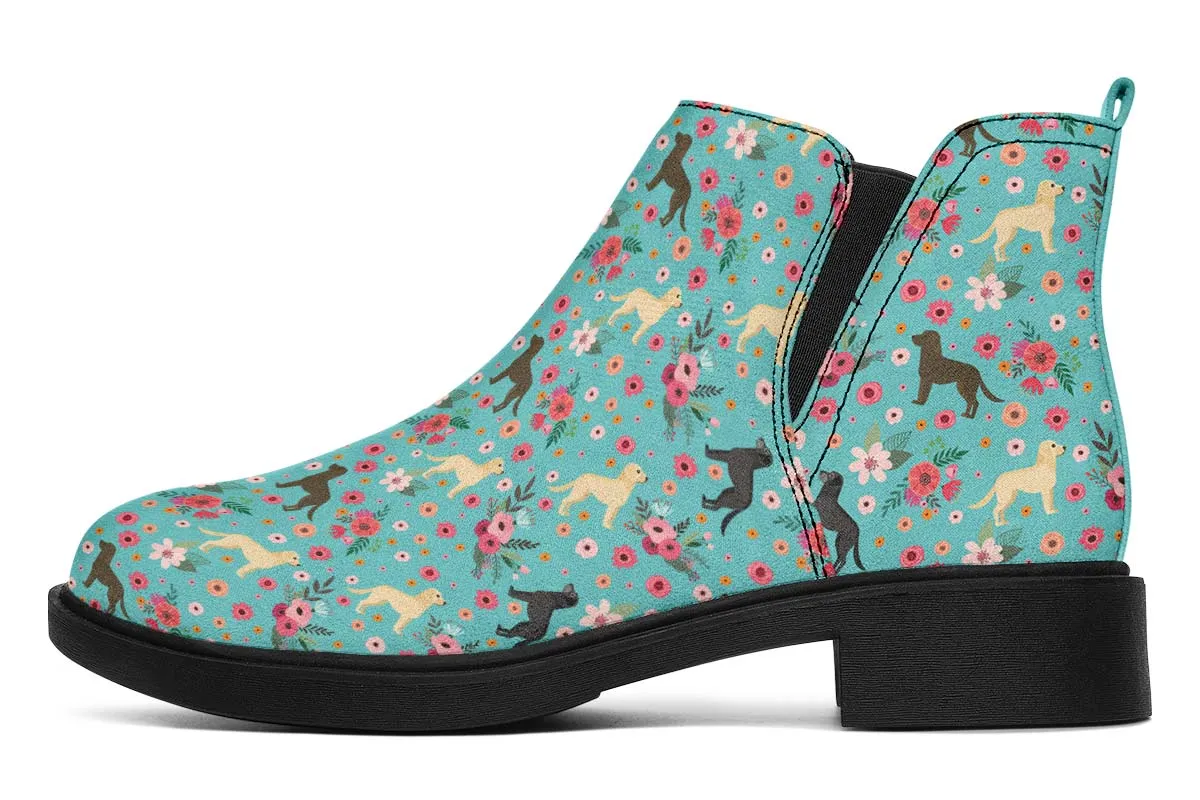 Labrador Retriever Flower Neat Vibe Boots