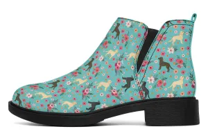 Labrador Retriever Flower Neat Vibe Boots