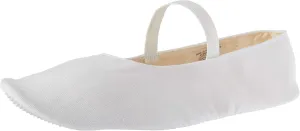 Leo Women's Imported Gym Pump Dance Shoe, White, 47 Medium EU (12 US)