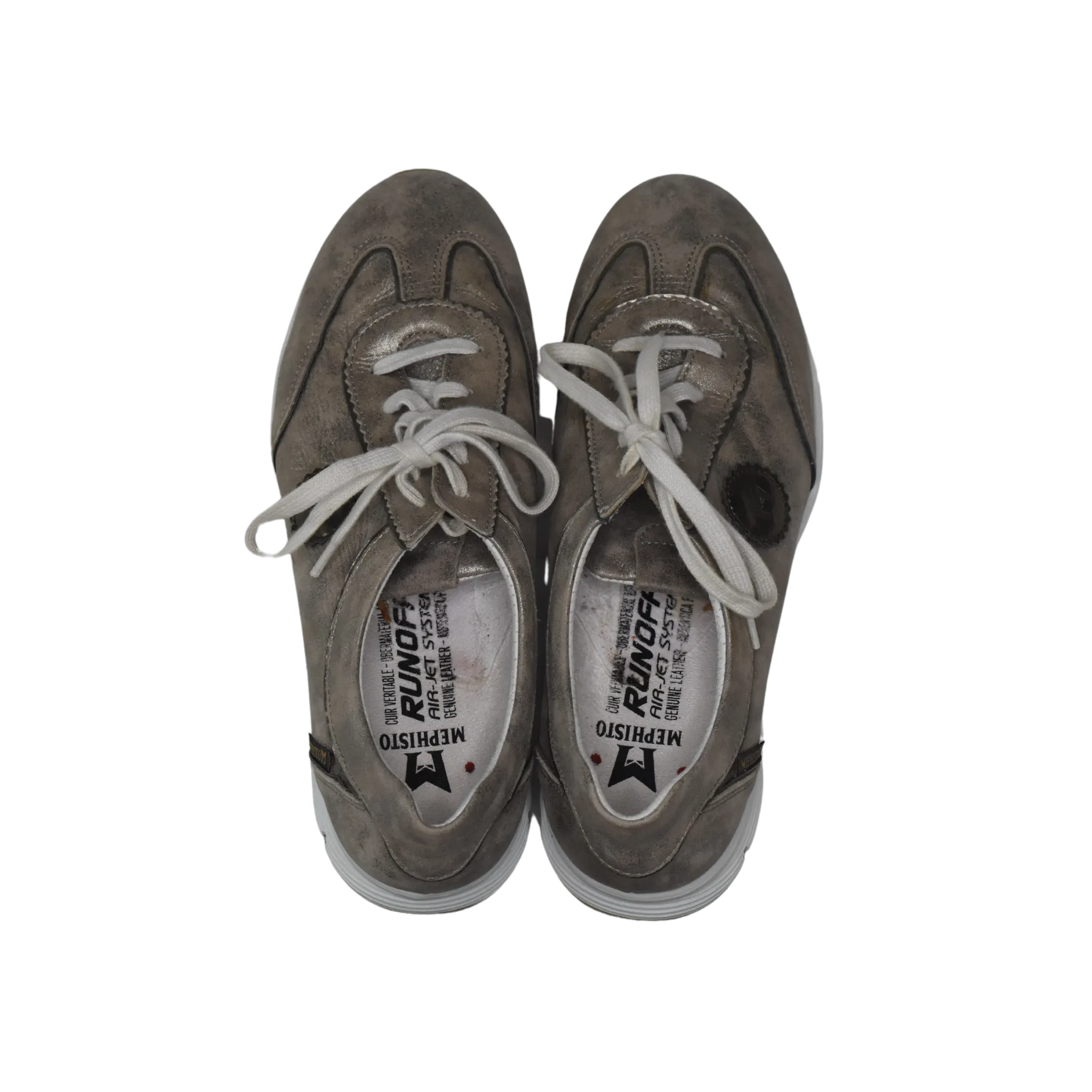 Memphisto Sneaker Pewter Size 7.5 SKU 000252-7