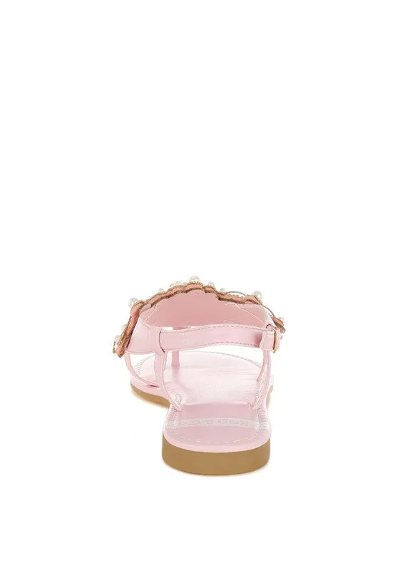 Nayasa Pn Buckle Pearls Flats