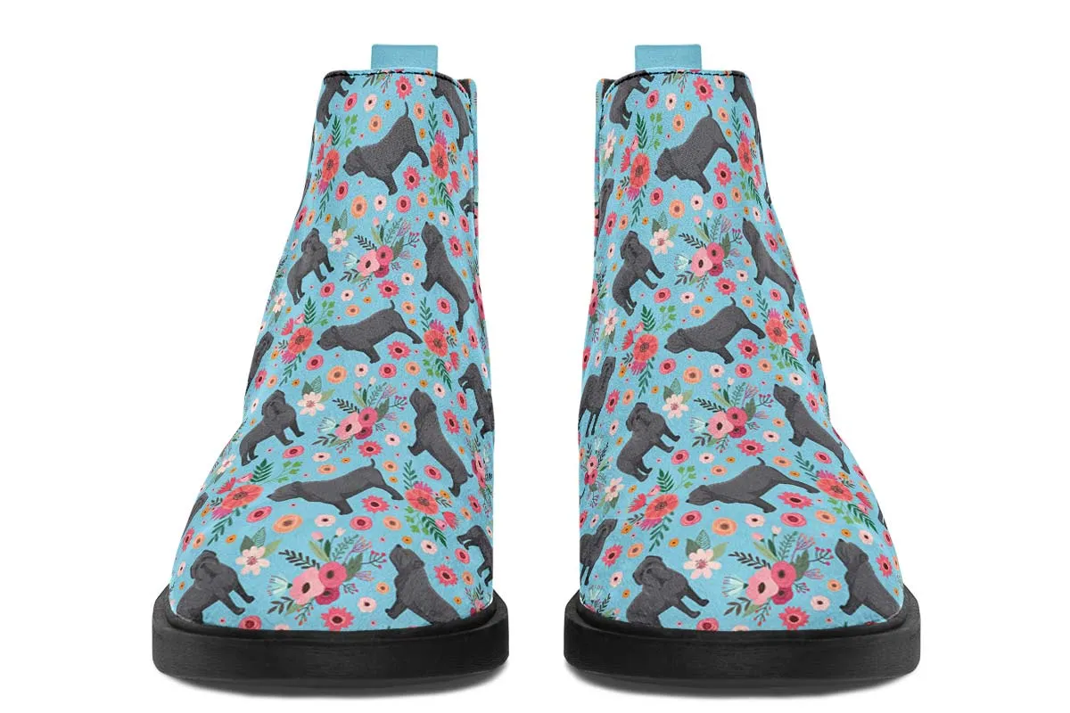 Neapolitan Mastiff Flower Neat Vibe Boots