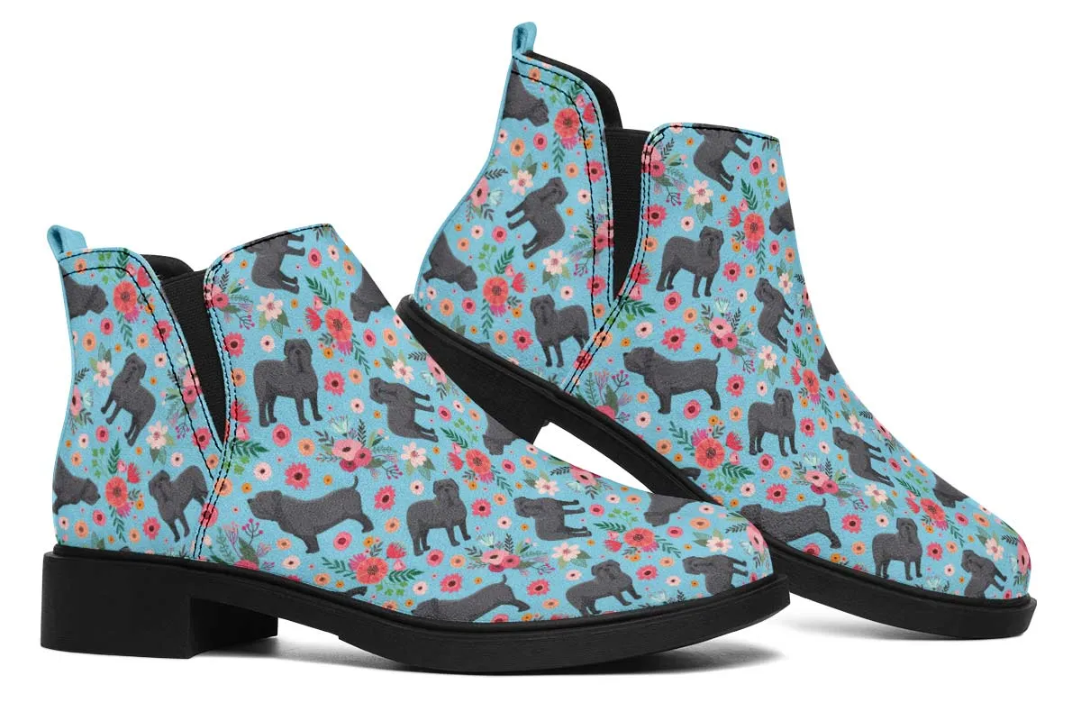 Neapolitan Mastiff Flower Neat Vibe Boots