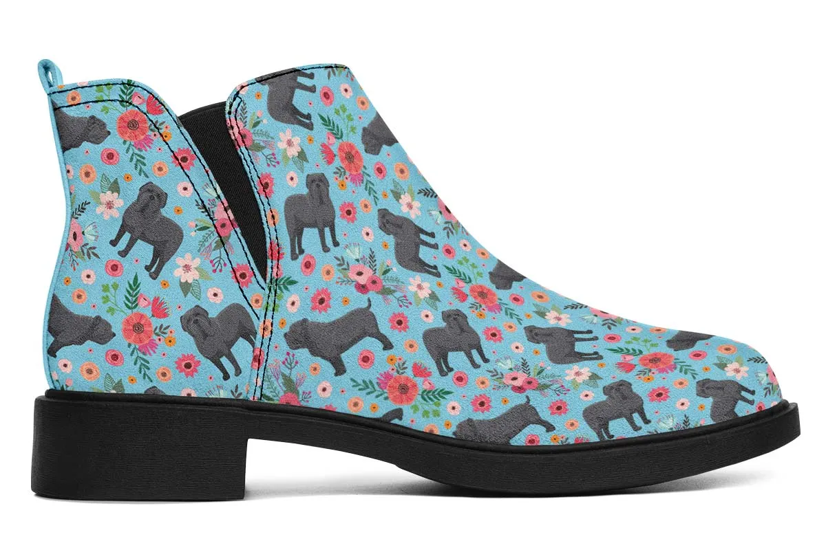 Neapolitan Mastiff Flower Neat Vibe Boots