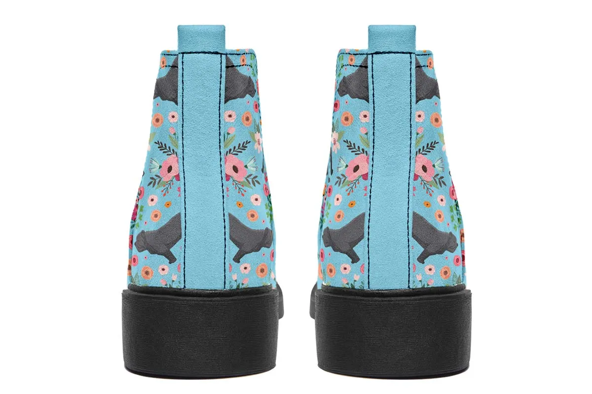 Neapolitan Mastiff Flower Neat Vibe Boots