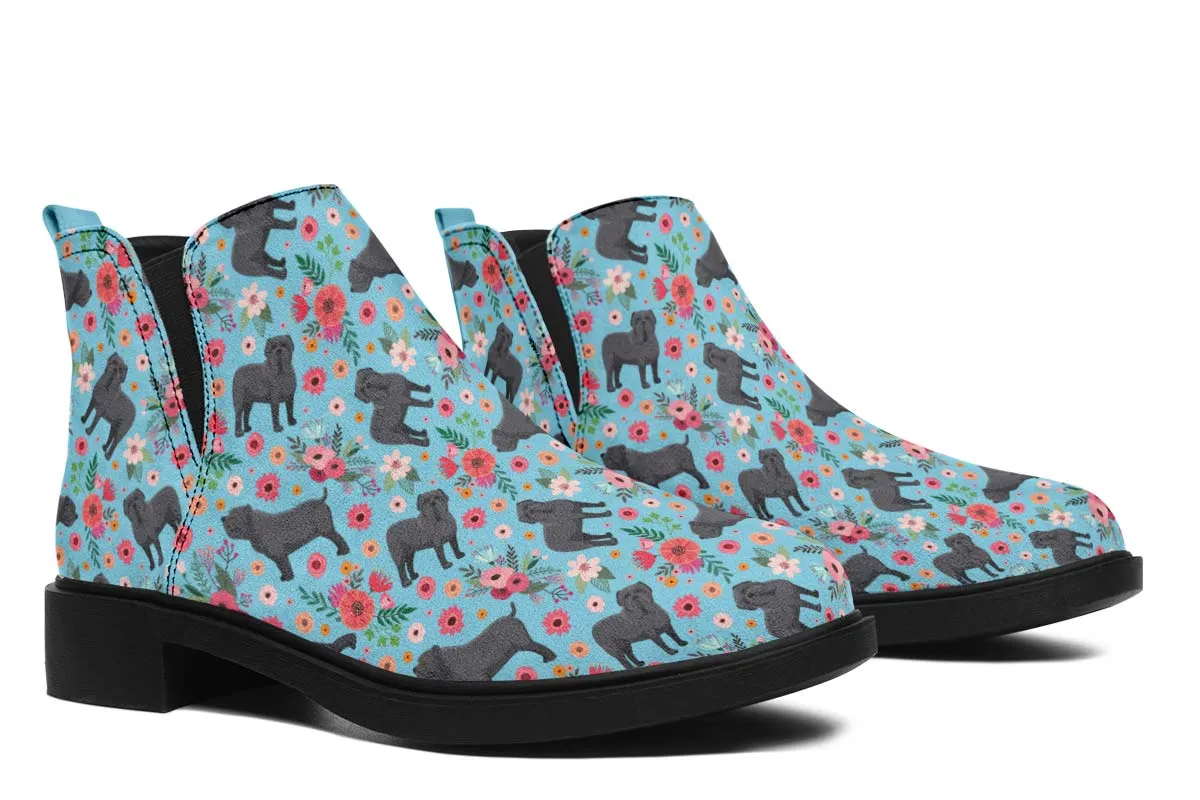 Neapolitan Mastiff Flower Neat Vibe Boots