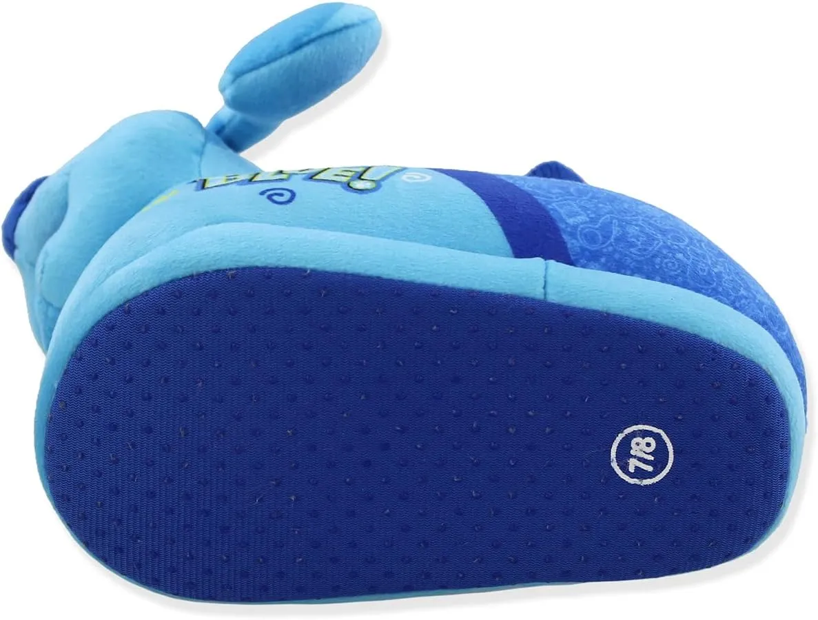 Nickelodeon Blue's Clues & You Toddler Plush 3D Sock Top Slippers