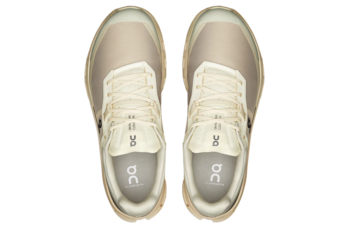 On Cloudvista 2 Women's Trail Running Shoes Cream-Desert