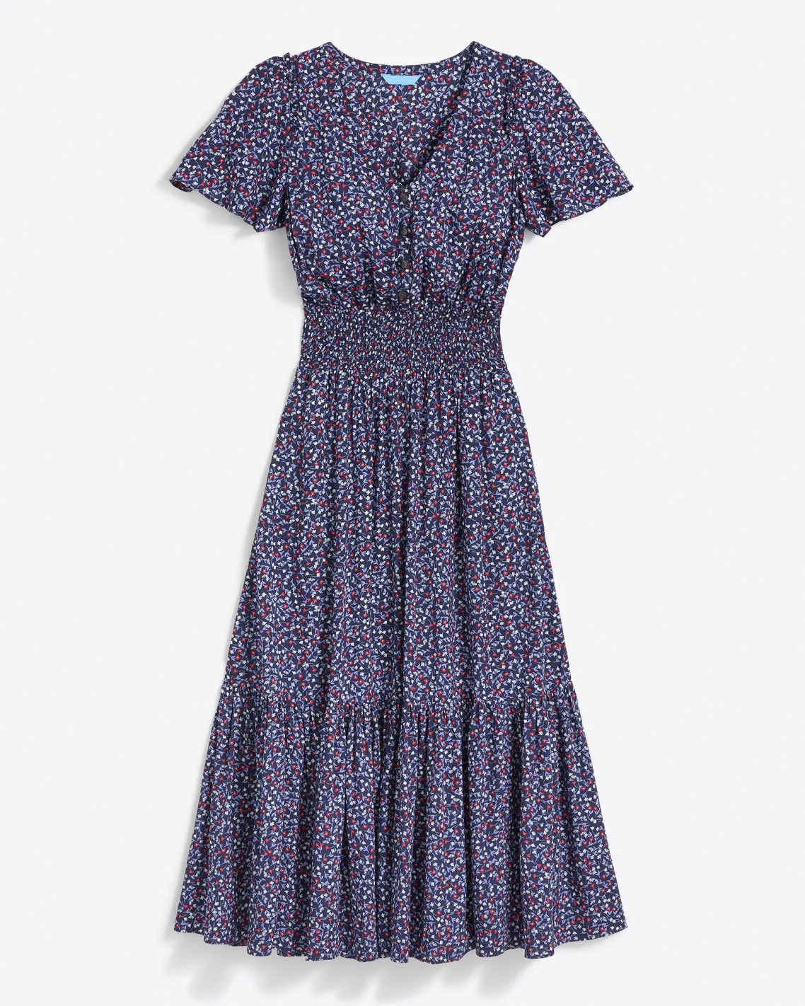 Patsy Midi Dress in Wildflower Ditsy