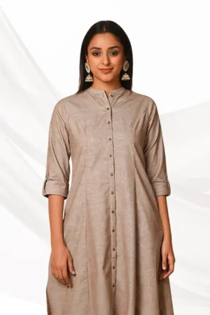 Plush Pastel Corduroy Kurta Set