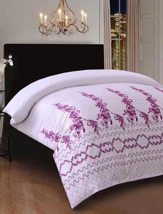 QUILT COVER MAUVE