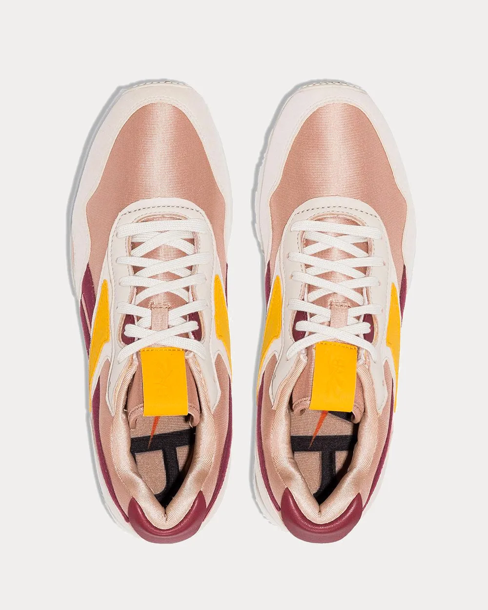 Rapide Beige & Pink Low Top Sneakers