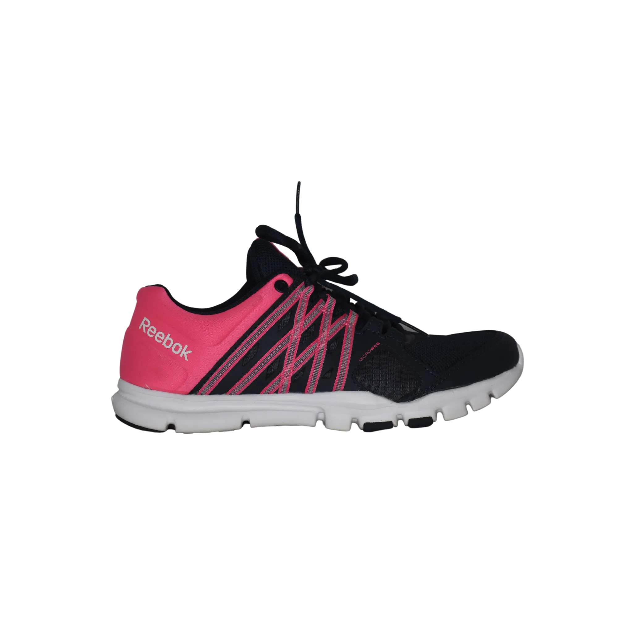 Reebok Sneakers Navy, Hot Pink Size 7.5 SKU 000093-4