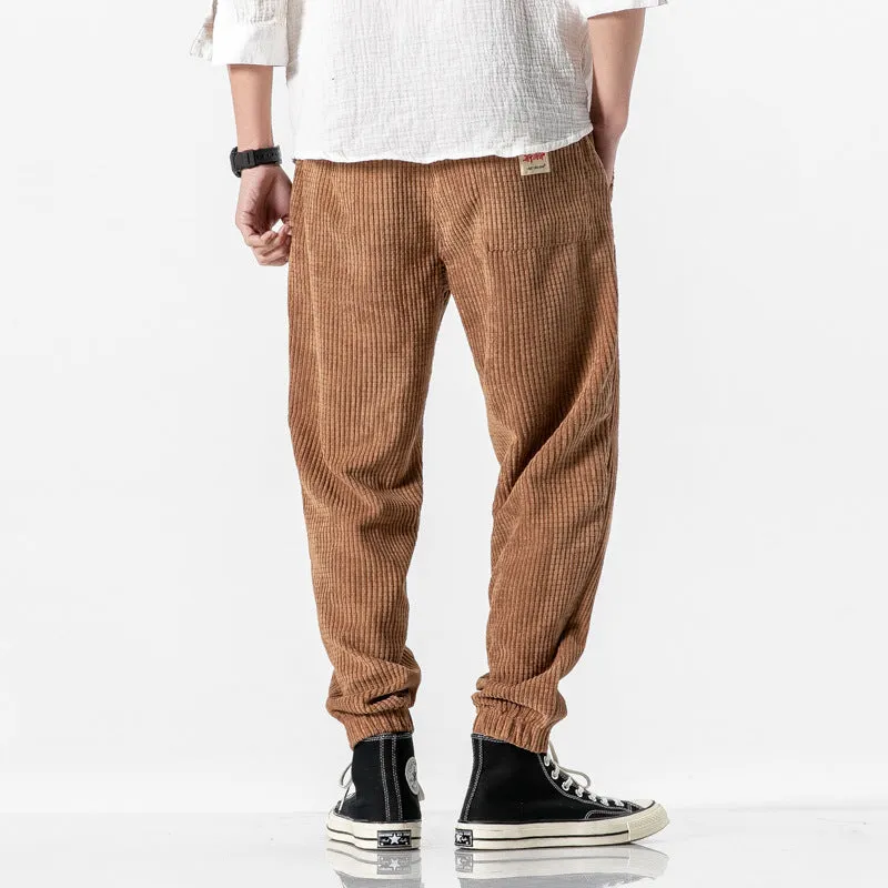 Retro Corduroy Slim-Fit Pant - AXIS15
