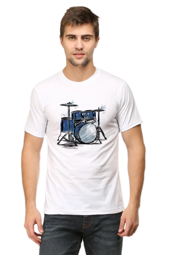 Rhythmic Beats Printed T-shirt for men